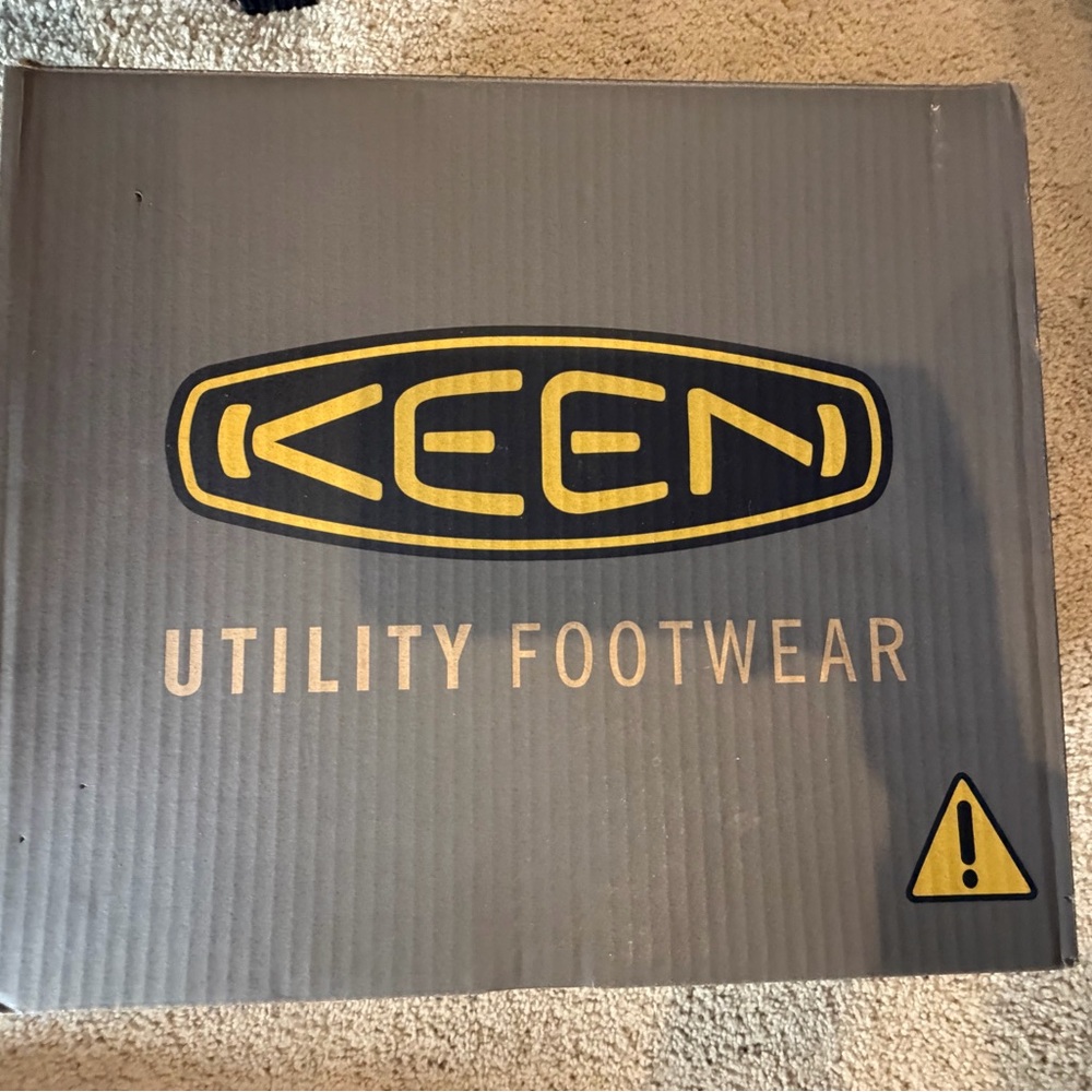 KEEN Utility Men’s Size 12 Work Boots Steel Toe Safety Lace Up - Picture 8 of 8